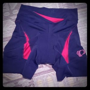 Sm padded pearl izumi cycling compression shorts